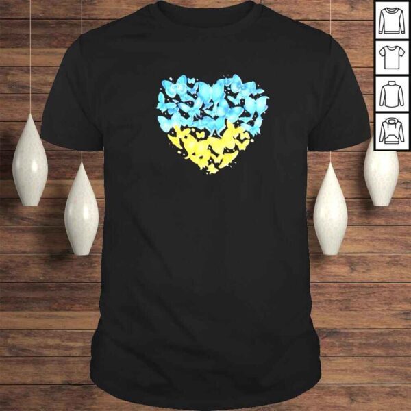 butterfly Ukaine love shirt