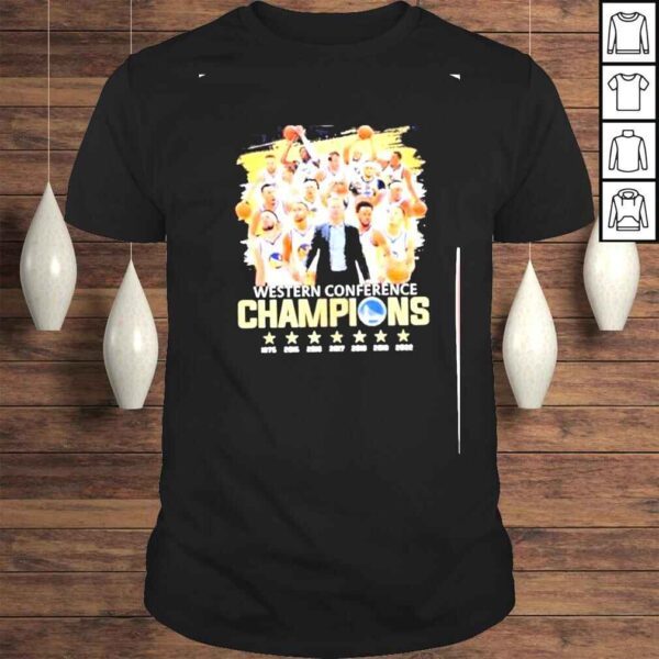 congratulation golden state warriors team win western conference champions 2022 shirt