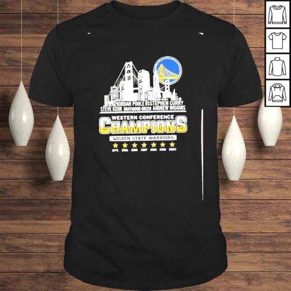 congratulation golden state warriors win western conference champion 2022 shirt