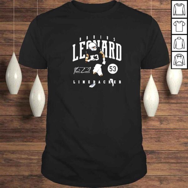 darius Leonard Game 53 rugby signature shirt