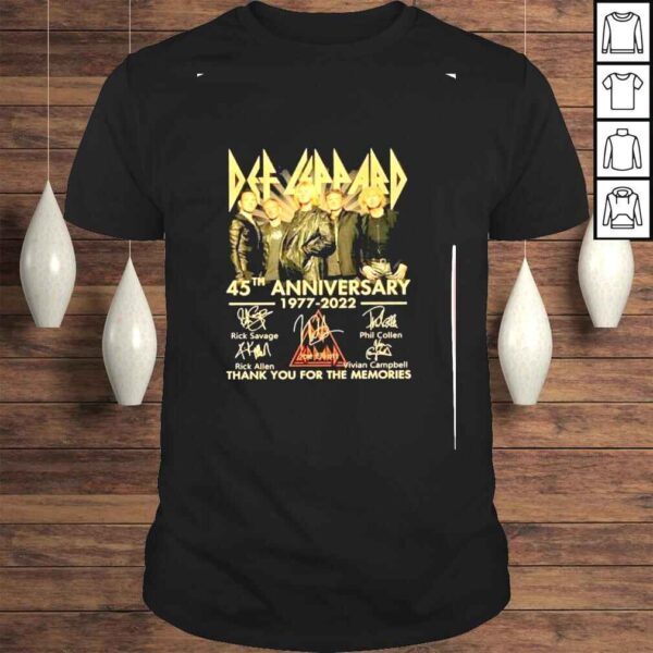 def leppard world tour 1977 2022 t shirt