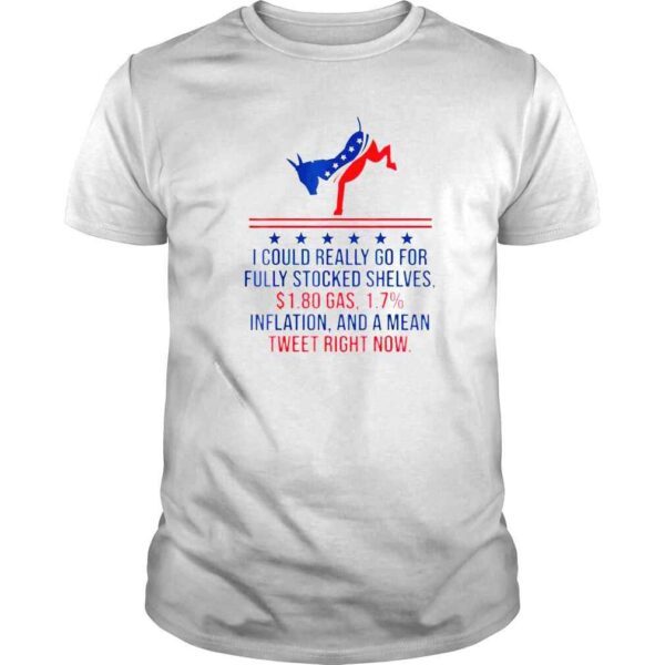 democrat I could really go for fully stocked shelves shirt