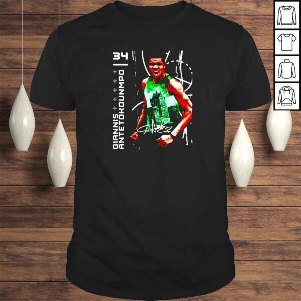 giannis Antetokounmpo basketball shirt