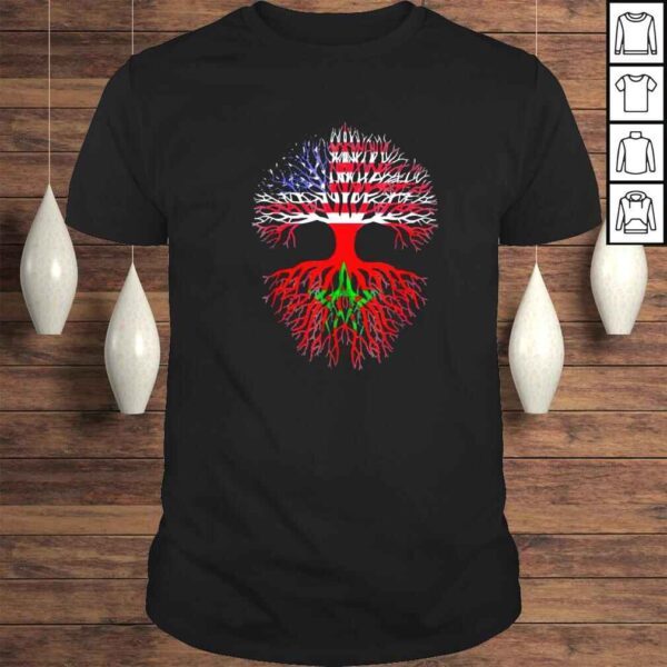 i live in America but with moroccan roots shirt