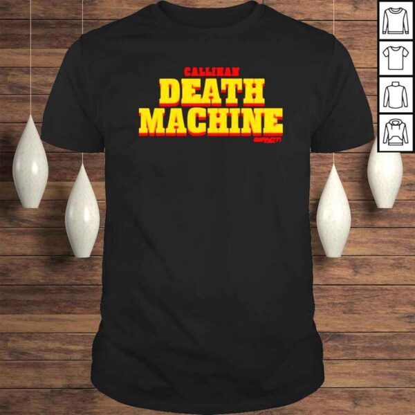 impact shop merch the samI callihan death machine shirt