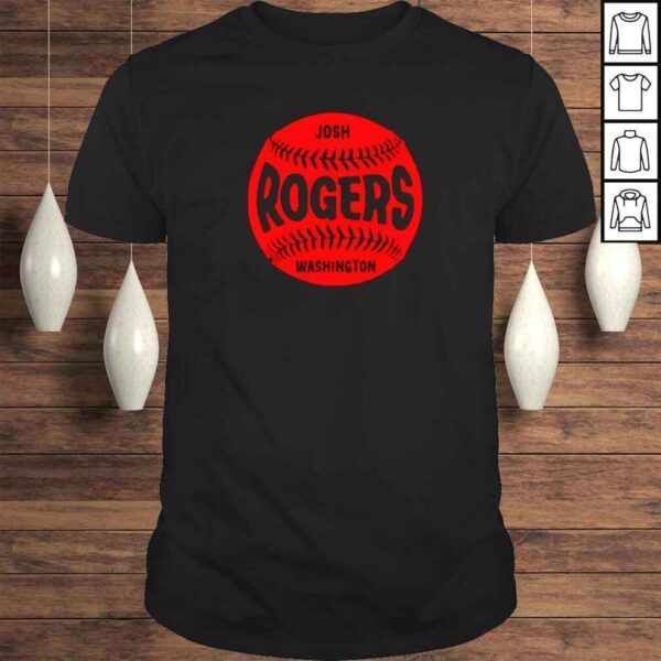 josh Rogers Washington baseball vintage shirt