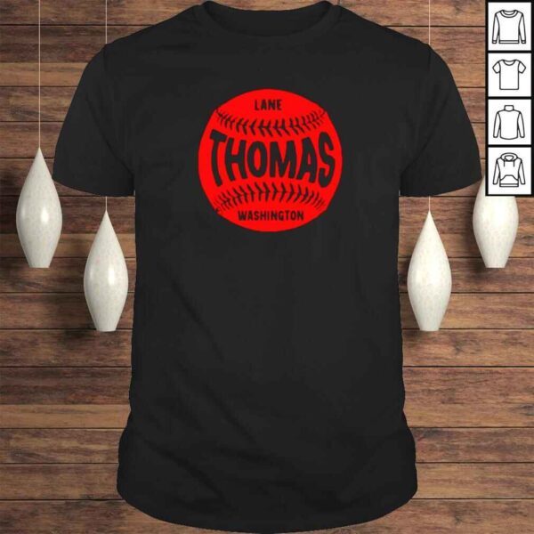 lane Thomas Washington baseball vintage shirt