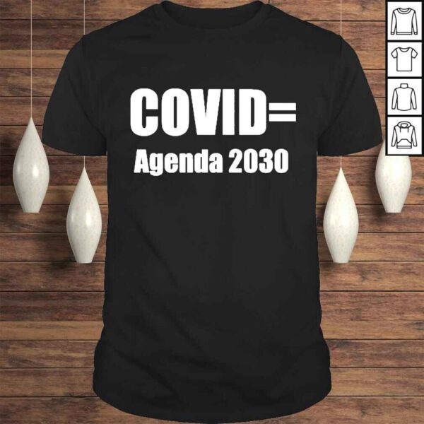 liz Churchill Covid Agenda 2030 Tshirt