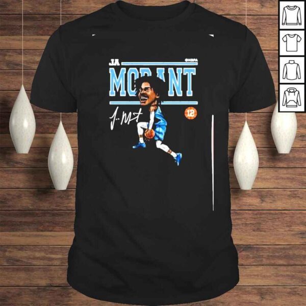 memphis grizzlies ja morant cartoon shirt