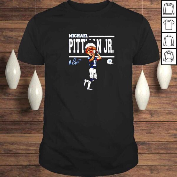 michael Pittman Jr Cartoon 11 rugby signature shirt