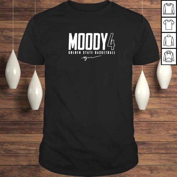 moses Moody Golden State 4 basketball signature shirt