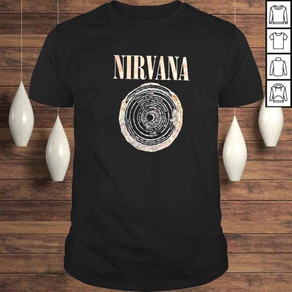 nirvana logo vintage shirt