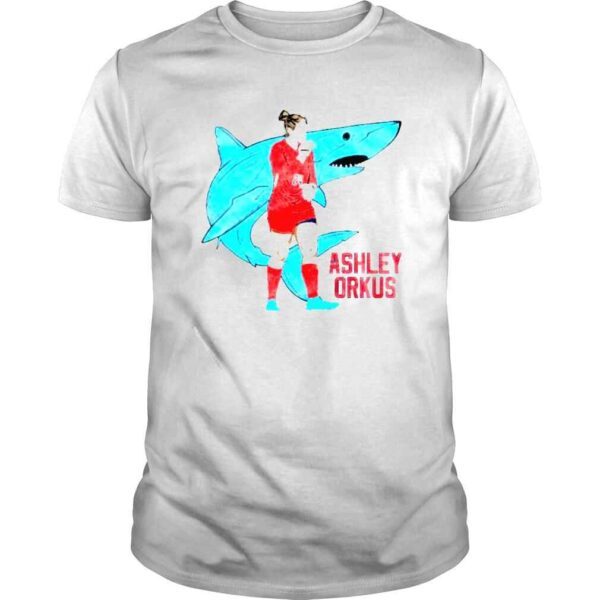 ole Miss Soccer Ashley Orkus shark shirt