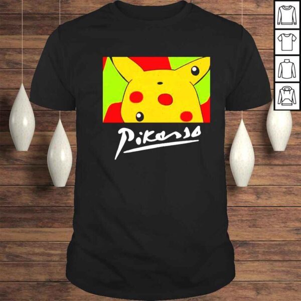 pokemon Pikachu Pikasso shirt