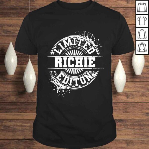 rICHIE Limited Edition Personalized Name Joke Tshirt