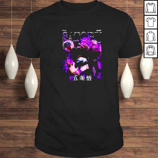 satoru Gojo Anime lightning shirt