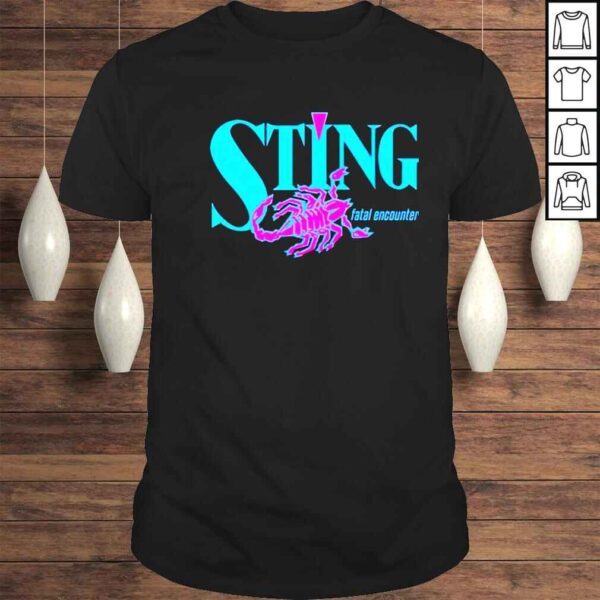 sting fatal encounter shirt