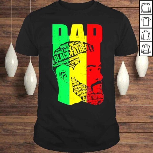 strong black dad king african American shirt