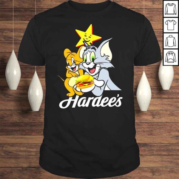 tom and jerry hardees logo shirt (1)