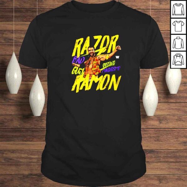 wWE Razor Ramon bad guy machismo colorful shirt