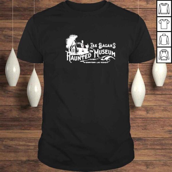 zak Bagans the Haunted Museum Downtown Las Vegas shirt