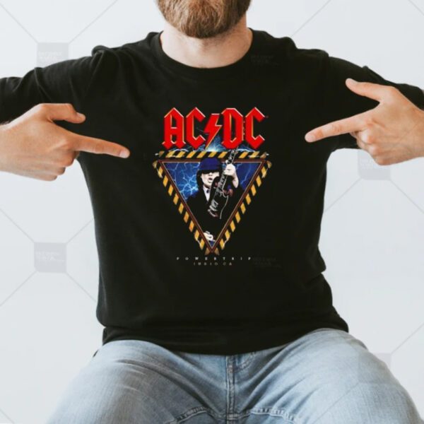 AC DC Power Trip In The Desert Event Longsleeve T-Shirt