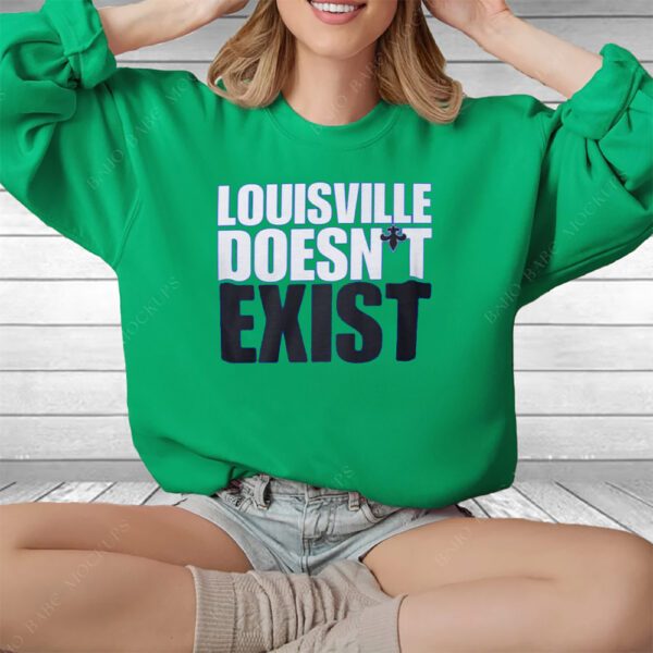 Aaron Bradshaw Louisville Doesn’t Exist T-Shirtt