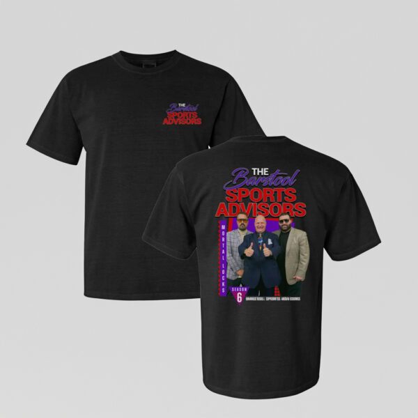 Barstool Sports Advisors Season 6 Shirt