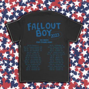 Bubble Tour Fall Out Boy Shirts