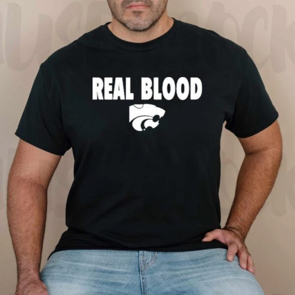 Coach MaligI K-State Basketball Real Blood T-Shirtt