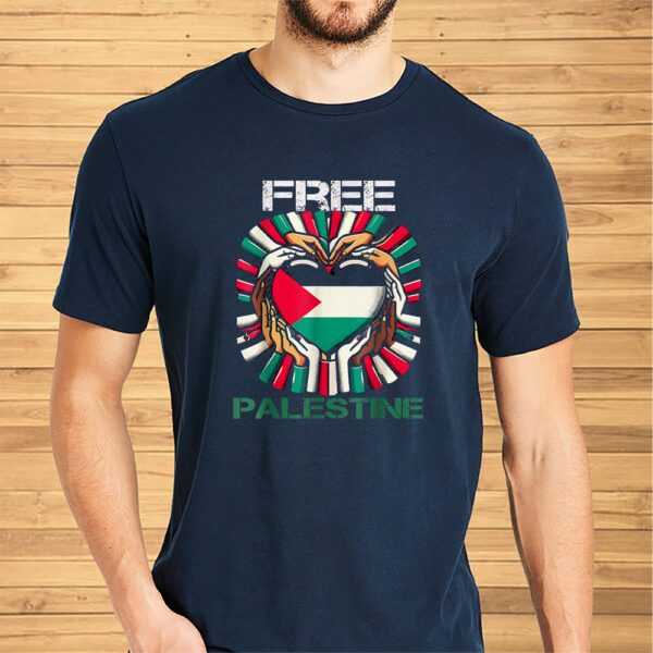 Heart Free Palestine Shirt