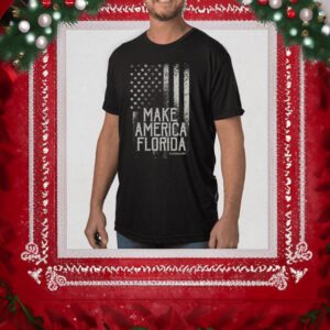 Make America Florida Tri-Blend Black Shirt