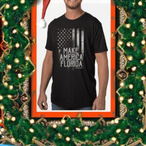 Make America Florida Tri-Blend Black T-Shirts