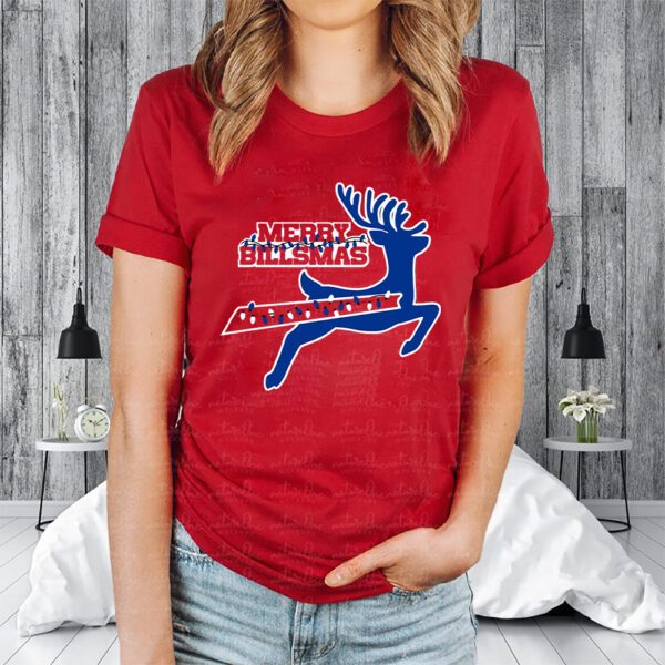 Merry Billsmas Buffalo Bills Christmas Football Gift T-Shirtt