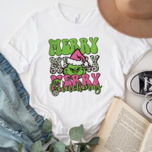 Merry Grinchmas Sweat Christmas Gift Shirt