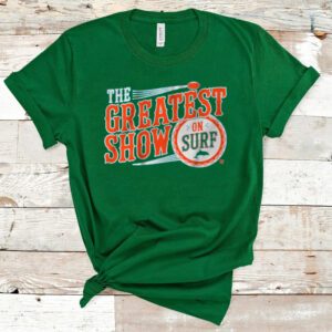 Miami Greatest Show on Surf Shirts