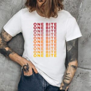 One Bite Gradient Cropped TShirt