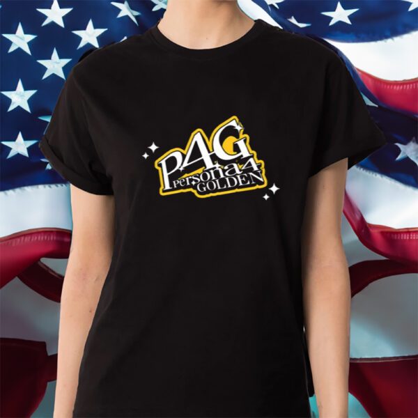 P4g Persona 4 Golden Logo Shirts