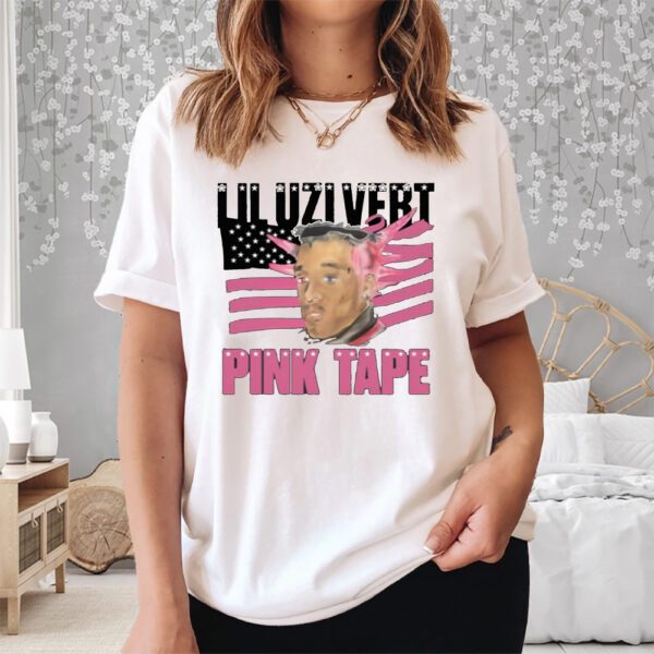 Pink Tape Black Portrait Shirt