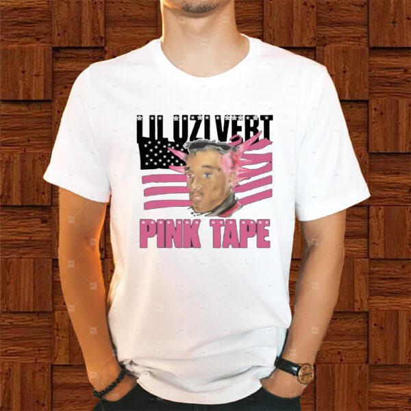 Pink Tape Black Portrait Shirts