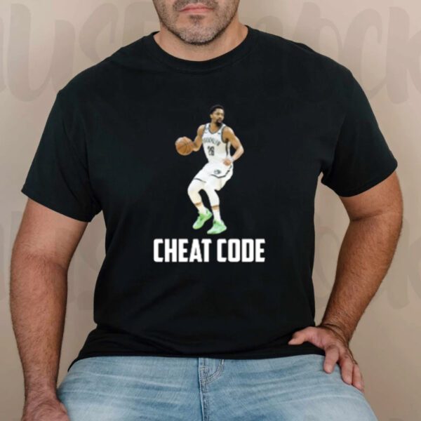 Spencer Dinwiddie Cheat Code Fan T-Shirtt