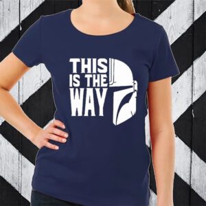 This Is The Way Mandalorian Helmet TShirt