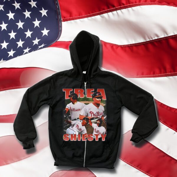 Trea Shiesty Philadelphia Phillies Zip Hoodie