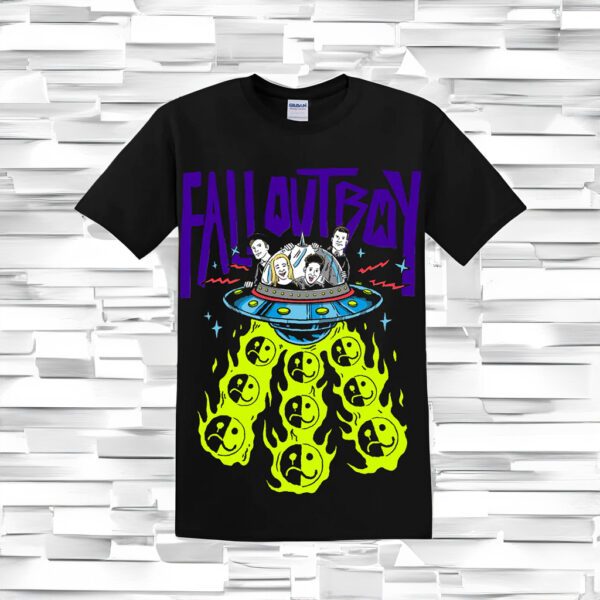 UFO Fall Out Boy Front T-Shirts