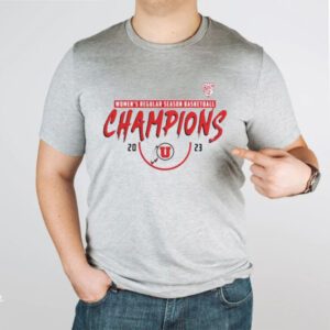 Utah Utes Women's Basketball team with this stylish and comfortable Pac-12 Regular Season Champions Shirts