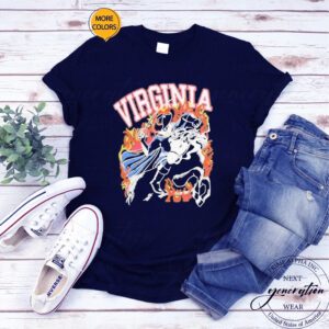 Virginia Cavaliers Legend Of Cavalier Hollow Spooky Hoos Comfort Colors T-Shirtt