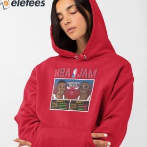 nba jam pippen grant chicago bulls hoodie t shirt ysxbj