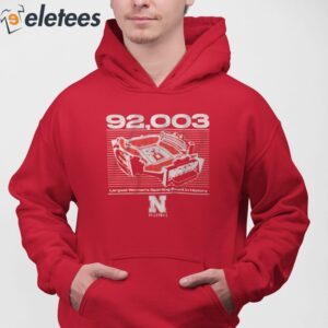 nebraska volleyball 92003 hoodie t shirt rvgkc