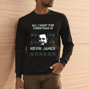 All I Want For Christmas Is Kevin James Ugly Sweater Fan Shirt