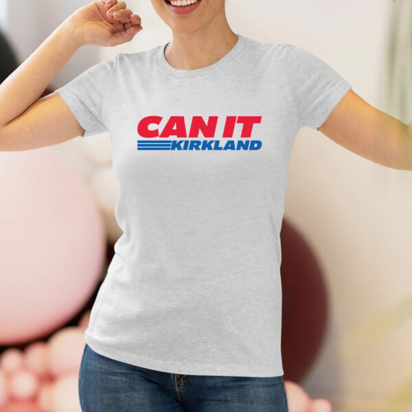 Can It Kirkland Logo Shirt